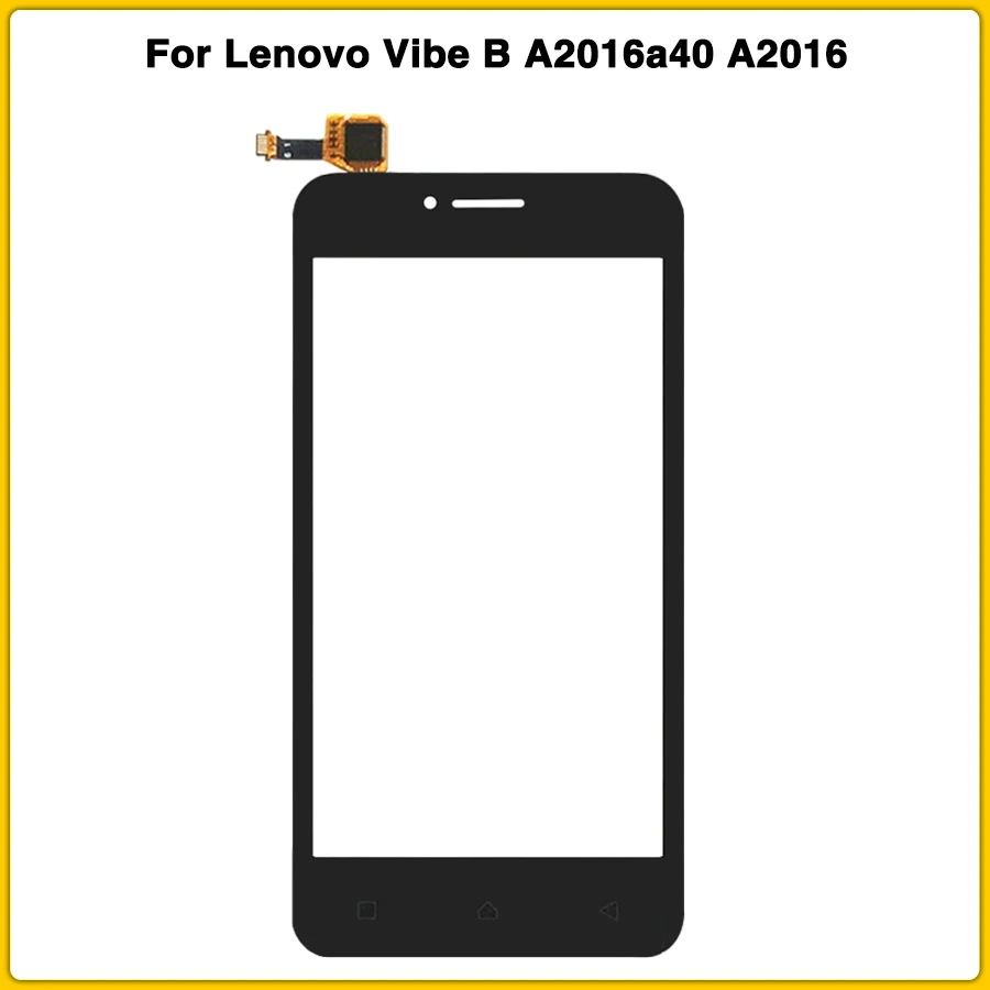 Сенсорный экран для lenovo Vibe B A2016a40 A2016 сенсорный экран панель дигитайзер сенсор ЖК-дисплей передняя стеклянная линза