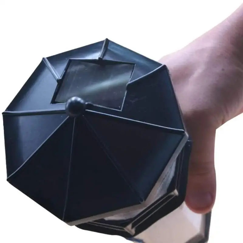 Солнечный Мощность светодиодный маяк светильник с Вращающийся луч дом солнечный