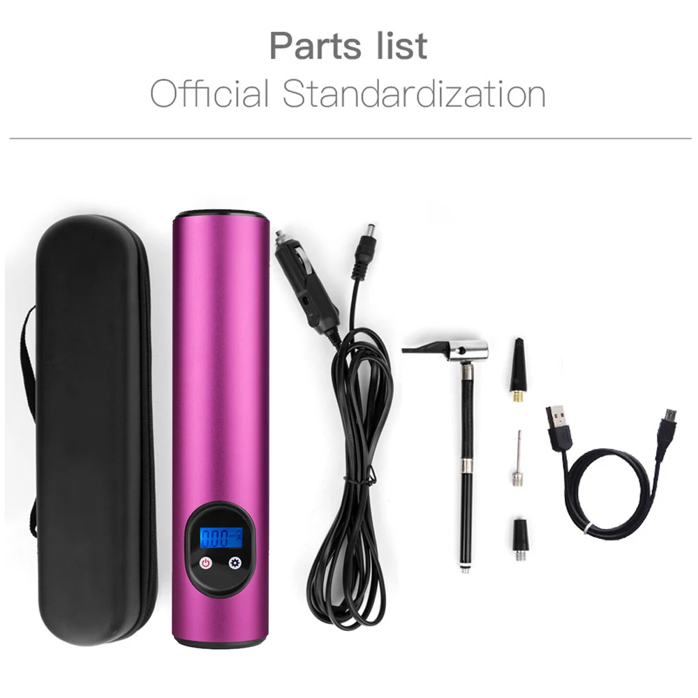 

12V 150PSI Car Tire Pump Hand-held Air Compressor Wireless LCD Digital Screen