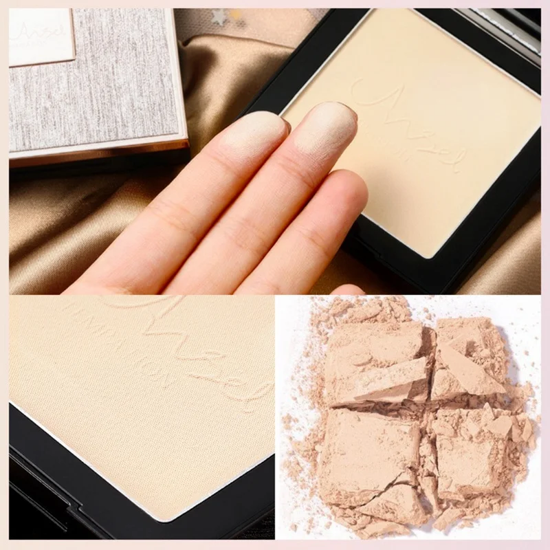 Oil-control Pressed Powder Long-lasting Waterproof Cover Blemishes Matte Pressed Powder