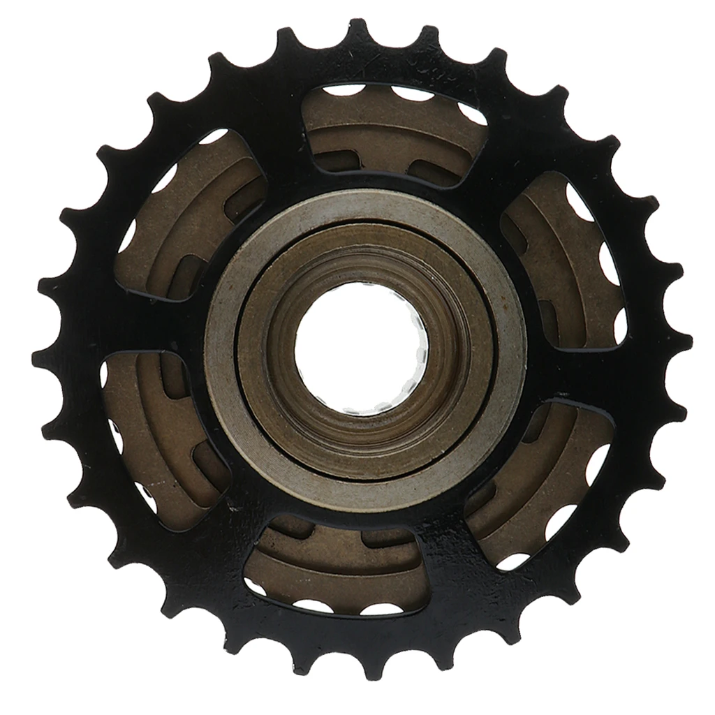 7-Speed Tourney Bicycle Freewheel Bike Sprocket 7 Speed Cassette 14-16-18-20-22-24-28T for Mountain MTB Bike