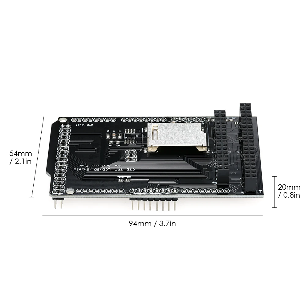 CTE TFT lcd/SD щит карты Плата расширения для Arduino Due модуль поддержка 32Pin 40Pin версия lcd