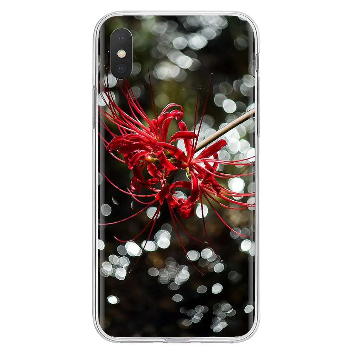 Мягкие чехлы из ТПУ для Huawei Nova 2 3 2i 3i Y6 Y7 Y9 Prime Pro GR3 GR5 2017 2018 2019 Y5II Y6II Red Spider Lily Cluster