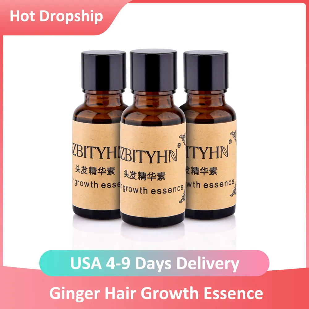 Hair-Growth-Essence Ginger Liquid Faster-Oil Nourishing Anti-Hair-Loss 20ml