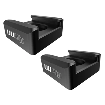 

UURig 2Pcs R053 Universal Metal Cold Shoe Mount Base Extend Fill Light Microphone for Canon Nikon Sony DSLR Camera Accessories
