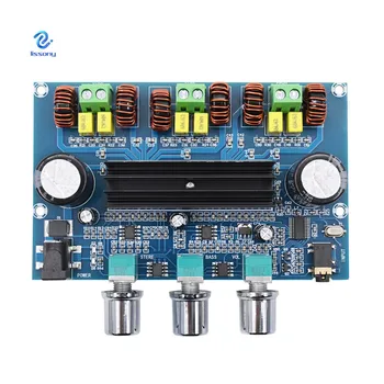 

TPA3116 Digital Power Amplifier Board 2.1Channel Stereo Class D Home Speaker Bluetooth 5.0 Audio Receiver Amplifiers for AUX