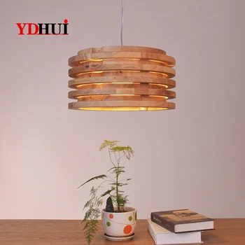 

Forest No. 1 Nordic Modern Wood Art Creative Restaurant Bar, Residence and Lighting Solid Wood Chandelier