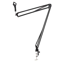 NB-35 микрофон ножничный кронштейн подставка и настольный монтажный зажим металлический монтажный комплект