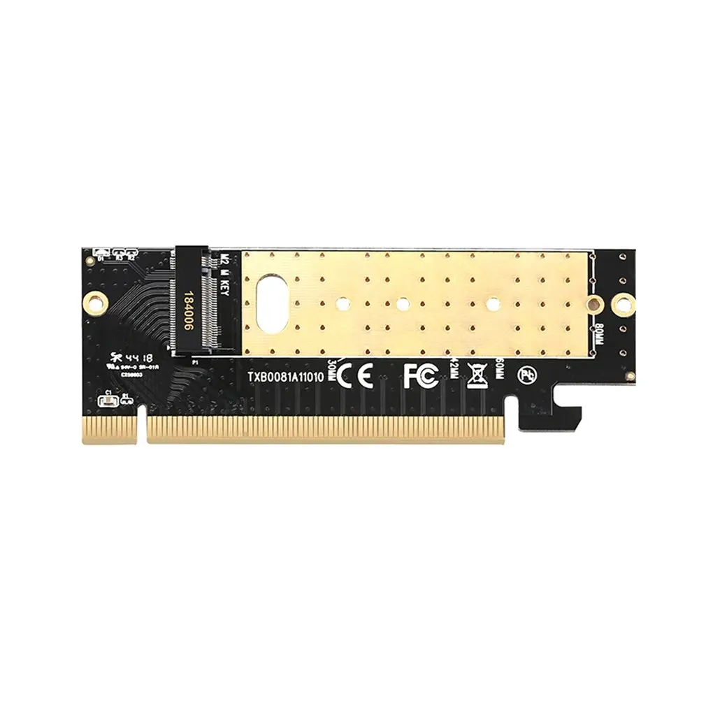 Pro M.2 NVMe SSD NGFF TO PCIE 3.0 X16 X4 Adapter M Key Interface Card Full Speed Adapter Replacement
