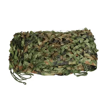 

3x1.5M Camouflage Sun Protective Outdoor Full Car Auto Cover Woodland Green Desert Hunting Camping Jungle Leaves Camo Net