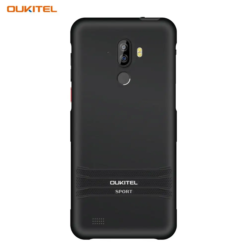 OUKITEL Y1000 Android 9,0 мобильный телефон 6,0" 19,5: 9 MT6580P 2G Оперативная память 3 2G Встроенная память 3600mAh смартфон с отпечатками пальцев - Цвет: black