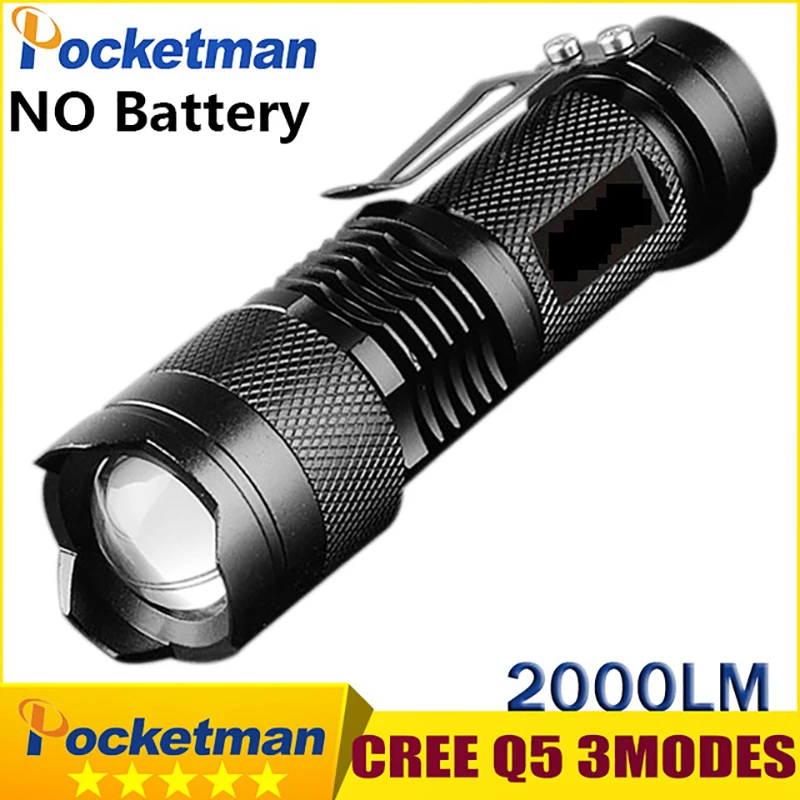 Светодиодный налобный фонарь 3800LM T6 18650 Q5 Mini светодиодный фонарик 2000lm тактический