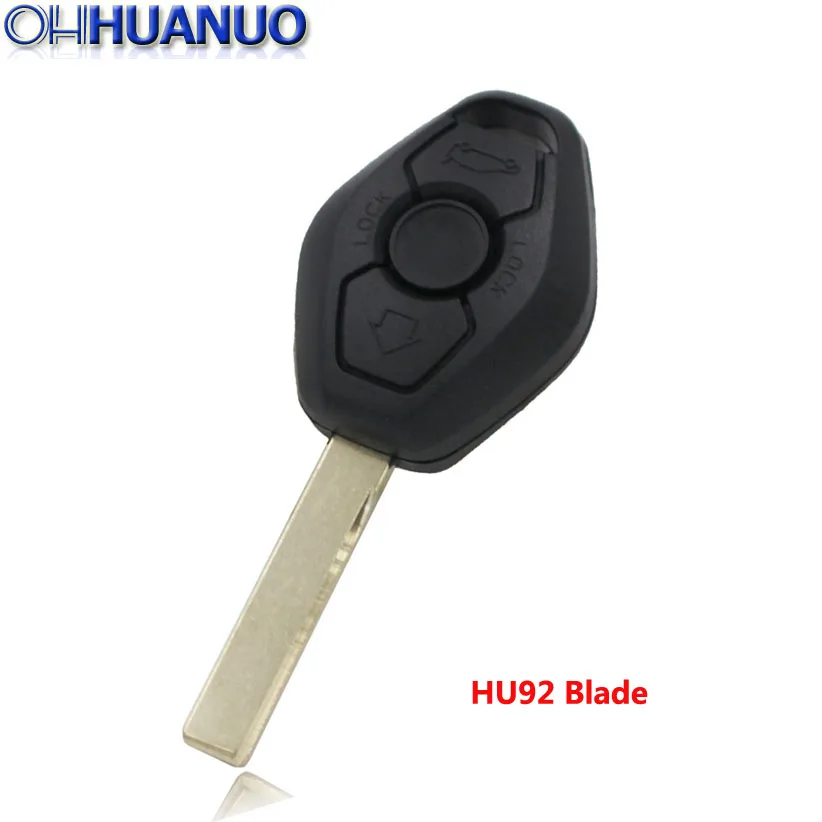 3 Button Uncut HU92 Remote Key Shell Case for BMW Series 5 7 Z3 Z4 X3 X5 M5 325i E38 E39 E46 | Автомобили и мотоциклы
