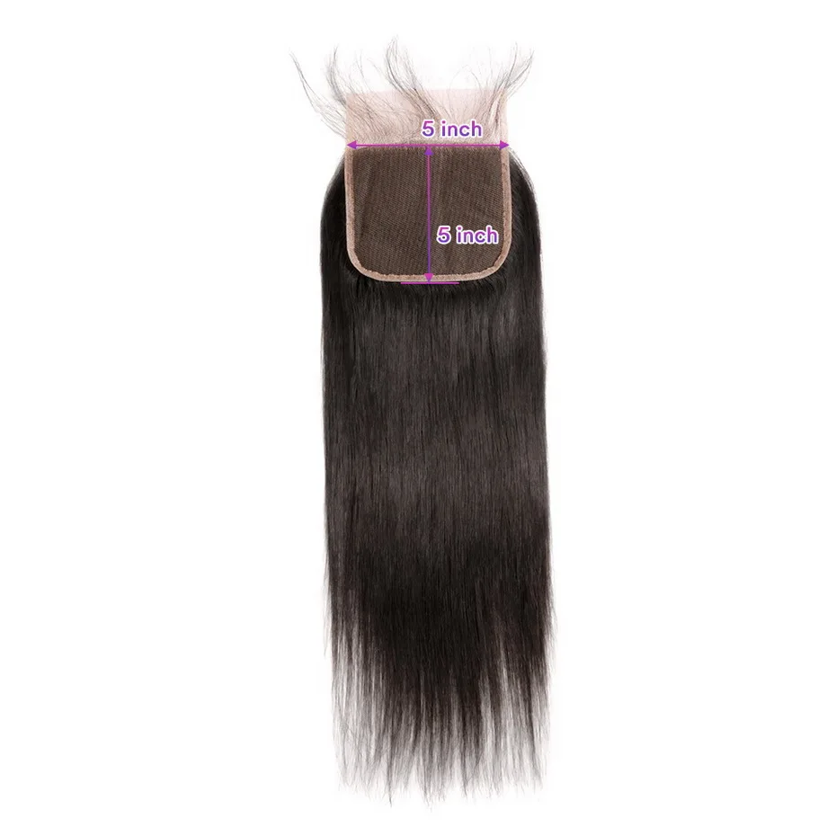 Stema, бразильские прямые волосы на шнуровке, 2x6, 4x4, 5x5, 6x6, человеческие волосы remy, натуральный цвет