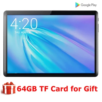 

Newest Global Version 10 inch tablet 1280*800 IPS 3G WCDMA Phone Call Android 9.0 OS GPS Bluetooth 32GB ROM Media wifi Pad 10.1