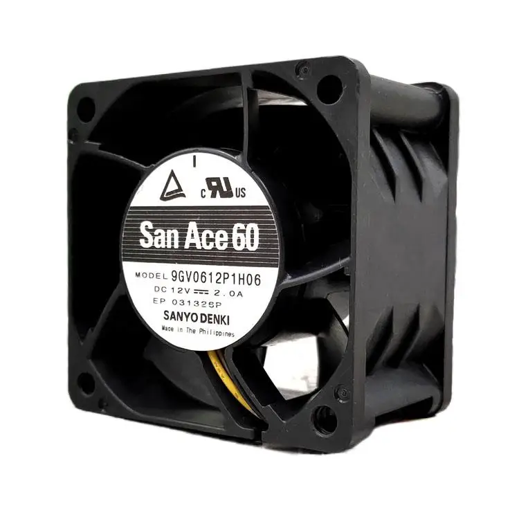 Sanyo 9 GV0612P1H06 6038 12V 2.0A6CM высокоскоростной охлаждающий вентилятор с максимальной