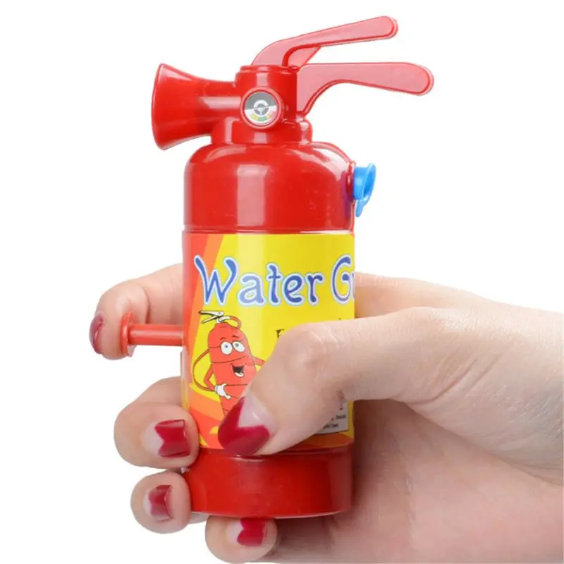 Мини огнетушитель водяной пистолет игрушка пожарный дети игрушки кляп шутка Открытый Летний пляж игрушка