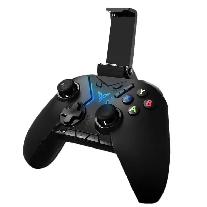 

Universal Wireless Bluetooth Gamepad Joystick With Phone Holder Stand Gamepads Controller For IOS Android Mobile Phone Tablet PC