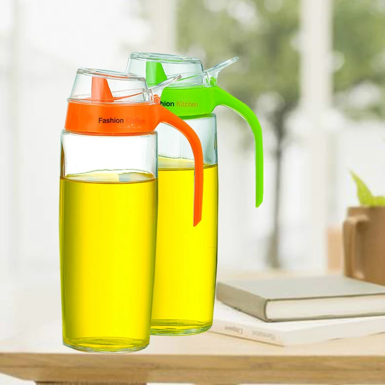 Кухонные гаджеты герметичная стеклянная бутылка для масла горшок здоровье приправа кухонная бутылка для хранения масла