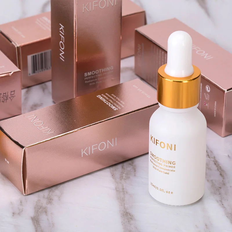 KIFONI Макияж Грунтовка 24k розовое золото эликсир кожи макияж лица Эфирное масло