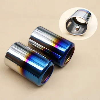 

Car Tailpipes Trim Fit For Mazda 6 CX5 2014 2015 2016 2017 Accessories Exhaust Tail Muffler Silencer Rear Pipe Tip Throat Cover