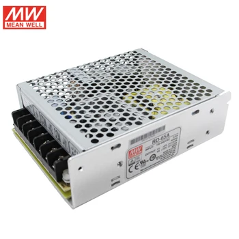 

MEAN WELL RD-65A 66W Dual Output Switching Power Supply 110V/220V AC to DC 12V 3A 5V 6A 5G Viberation Full Protection