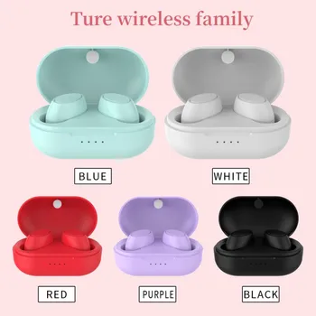 

ZW-T 8tws Bluetooth Earphone Casual Solid Color Bluetooth 5.0 Earphones Wireless Bluetooth Headset