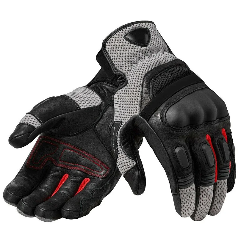 

2019 Dirt 3 Mens Leather Gloves Black Motorcycle Motorbike Off Road Racing Gloves Waterproof Touch Screen Breathable Gloves