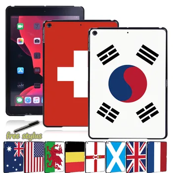 

Tablet Cover Case Suitable for Apple Ipad 8 2020 8th Generation 10.2 Inch Multicolor Plastic Tablet Stand Cover Case+pen