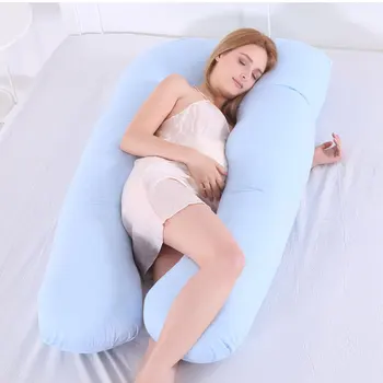 

Sleeping Support Pillow For Pregnant Women Cotton U Shape Maternity Side Sleepers Body Pregnancy Pillows Bedding Dropshipping