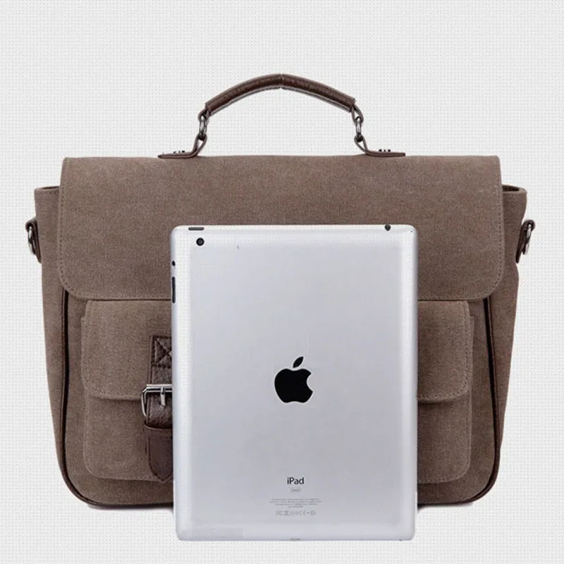 New Men Messenger Bags Fashion Bolsa Masculina Travel Shoulder Bags Portatiles Ordenadores Canvas Briefcase Chapeu Masculino
