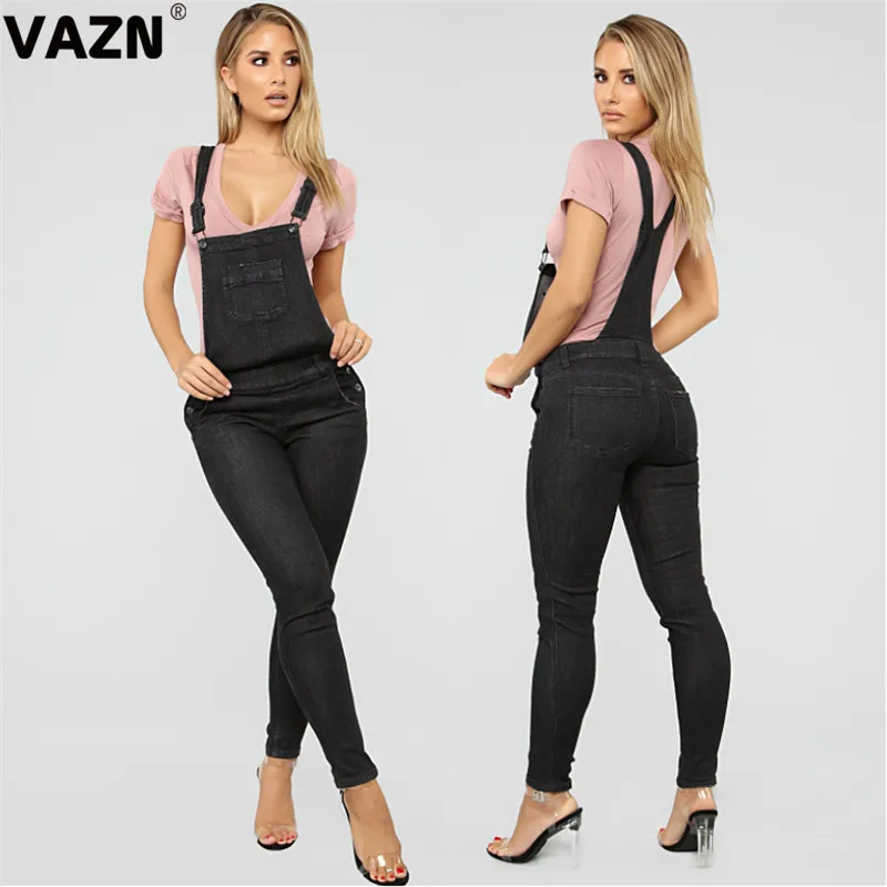 VAZN, офисные новые женские штаны, джинсовые комбинезоны, модная одежда для активного отдыха, длинные джинсовые штаны, джинсы с расклешенным низом на осень