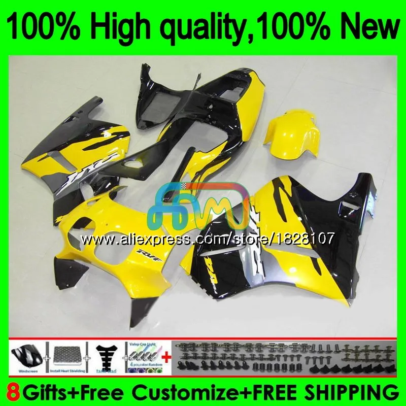 NC35 RVF400R для HONDA желтый черный ЛРВ 400 R 400R VFR400 R V4 89BS. 17 VFR400R NC24 95 96 97 98 1995 1996 1997 1998 обтекатель - Цвет: No. 1