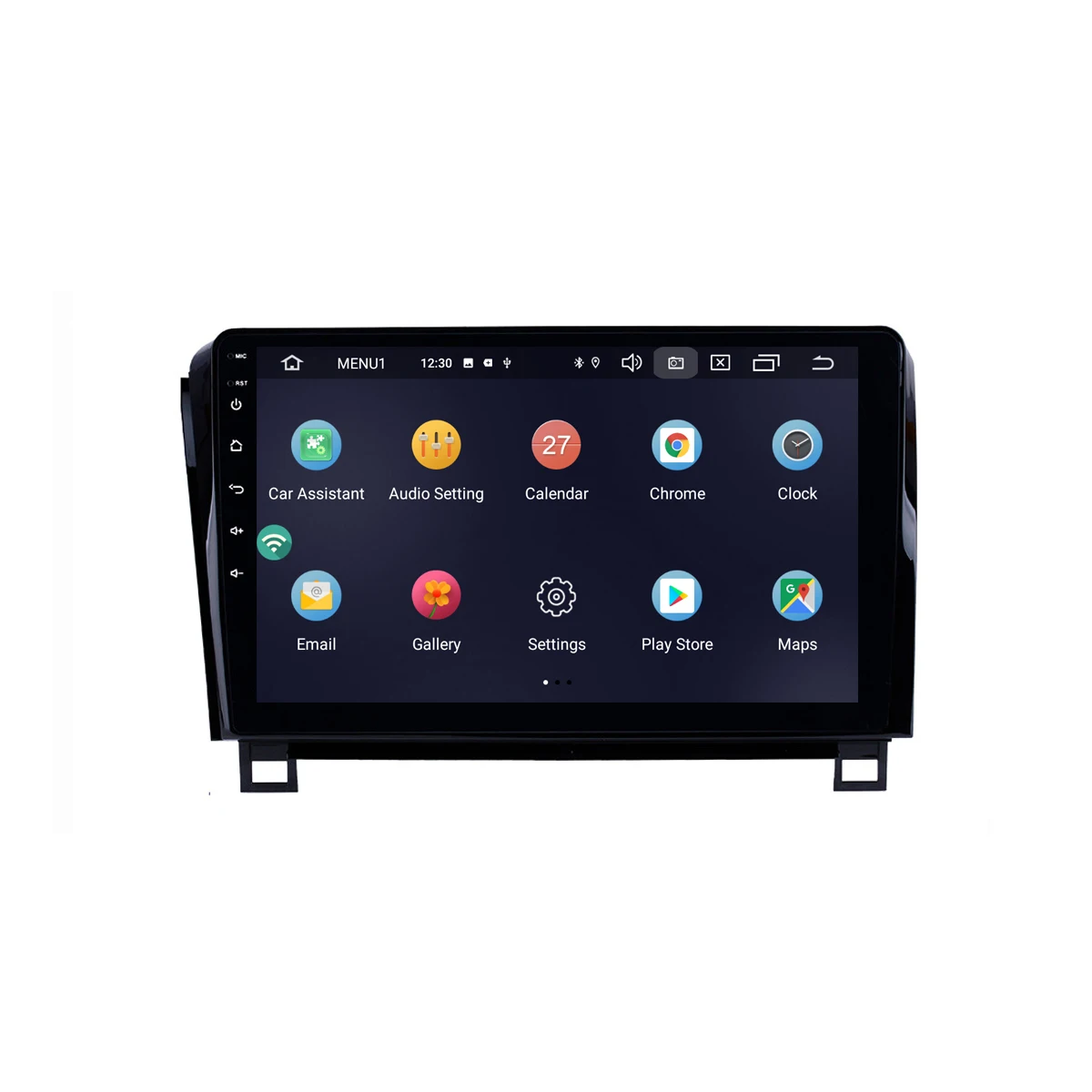 " android 9,0 RAM2G Автомобильный gps dvd-плеер для Toyota Tundra Sequoia 2007 автомобильный Радио Мультимедиа Навигация стерео головное устройство