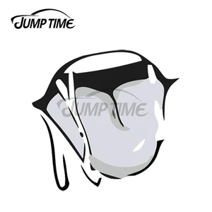 Image 1 - Jump Time 13 x 11.5cm For Ahegao Anime Face Mouth Waifu Sticker Decal Car Truck Window Bumper Graphic Waterproof Car Styling