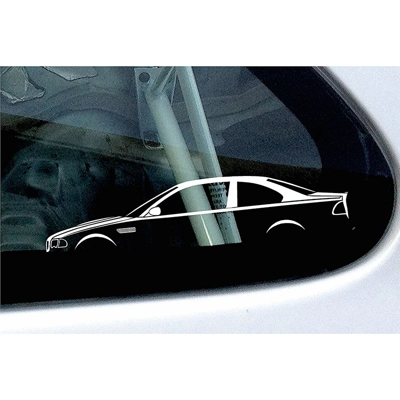 2pcs window silhouette Stickers based on M3 E46 Coupe car decal stickers 15cm | Автомобили и мотоциклы