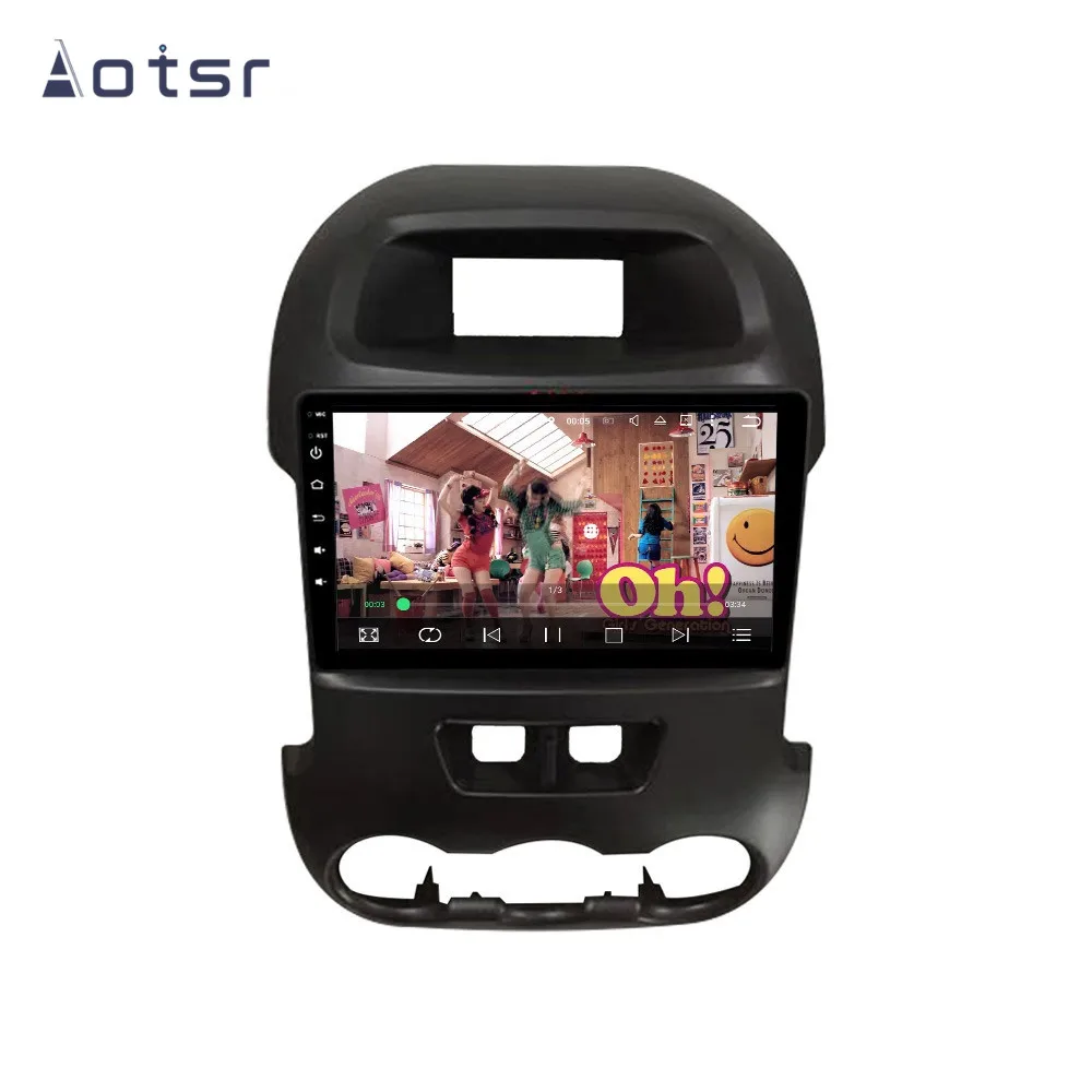 Top Android 9.0 IPS DSP Car GPS navigation For Ford Ranger/F250 2011-2014 Car multimedia player stereo radio tape recorder head unit 5