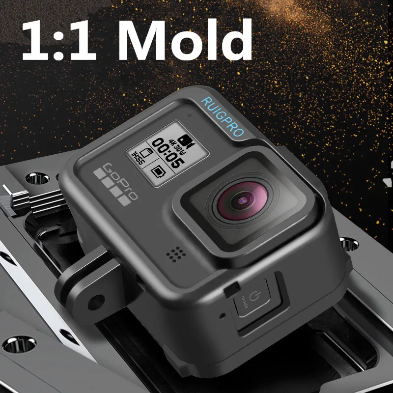 Gopro аксессуары пластиковая защитная рамка для Gopro 8 черная Видеокамера Корпус чехол для Go Pro Hero 8 аксессуары для экшн-камеры