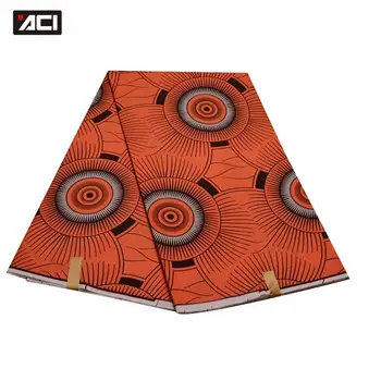 

ACI Newest 6 Yards Veritable Wax Ankara Fabric Guaranteed Real Dutch Wax African Print Fabric Tissu Africain Batik For Women