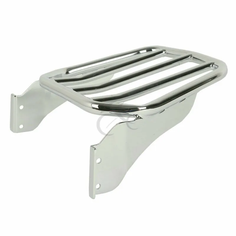 Motorcycle Sissy Bar Tapered Sport Luggage Rack For Harley Fat Boy Softail Springer 07-later Softail Fat Boy 07-17 FLSTFB
