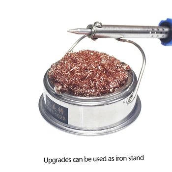

CMT-1025 Iron Tip Cleaner Cleaning Steel Welding Soldering Tip Head Cleaner 40JE