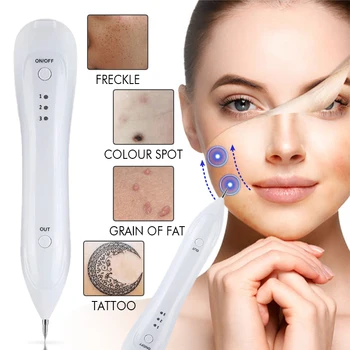 

Skin Tag Removal Pen Tool Warts Mole Remover Skin Care Laser Mole Tattoo Freckle Removal Pen Spot Patch Plasma Pen