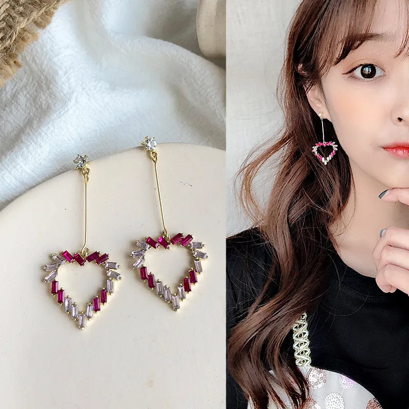 No.4 Clip Earrings Серьги с бриллиантами с белыми цветами, Новое поступление, имитация жемчуга, блестящий бант, роскошные свадебные серьги, кубический цирконий - Окраска металла: No.4 Clip Earrings