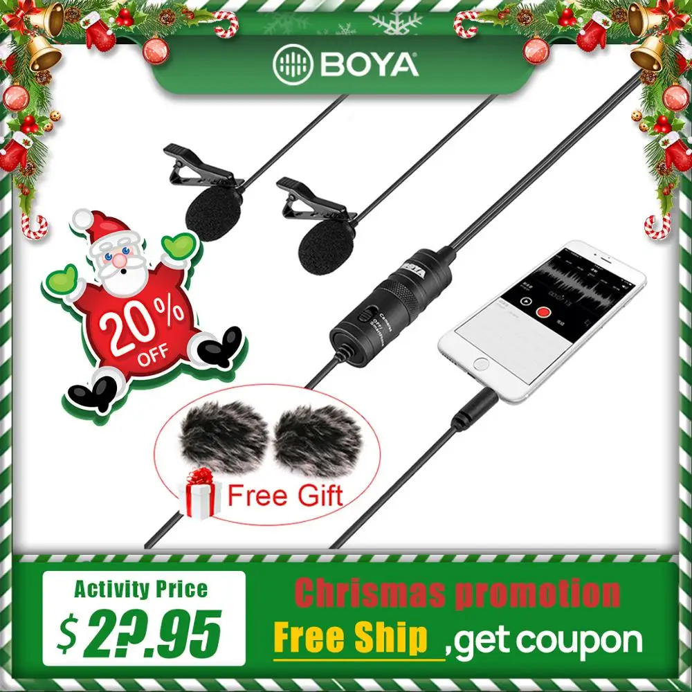 Boya By M1 Omnidirectional Lavalier Microphone For Canon Nikon Sony For Iphone 5 4s 4 Dslr Camcorder Audio Recorders Lavalier Microphone Microphone For Canonmicrophone Microphone Aliexpress
