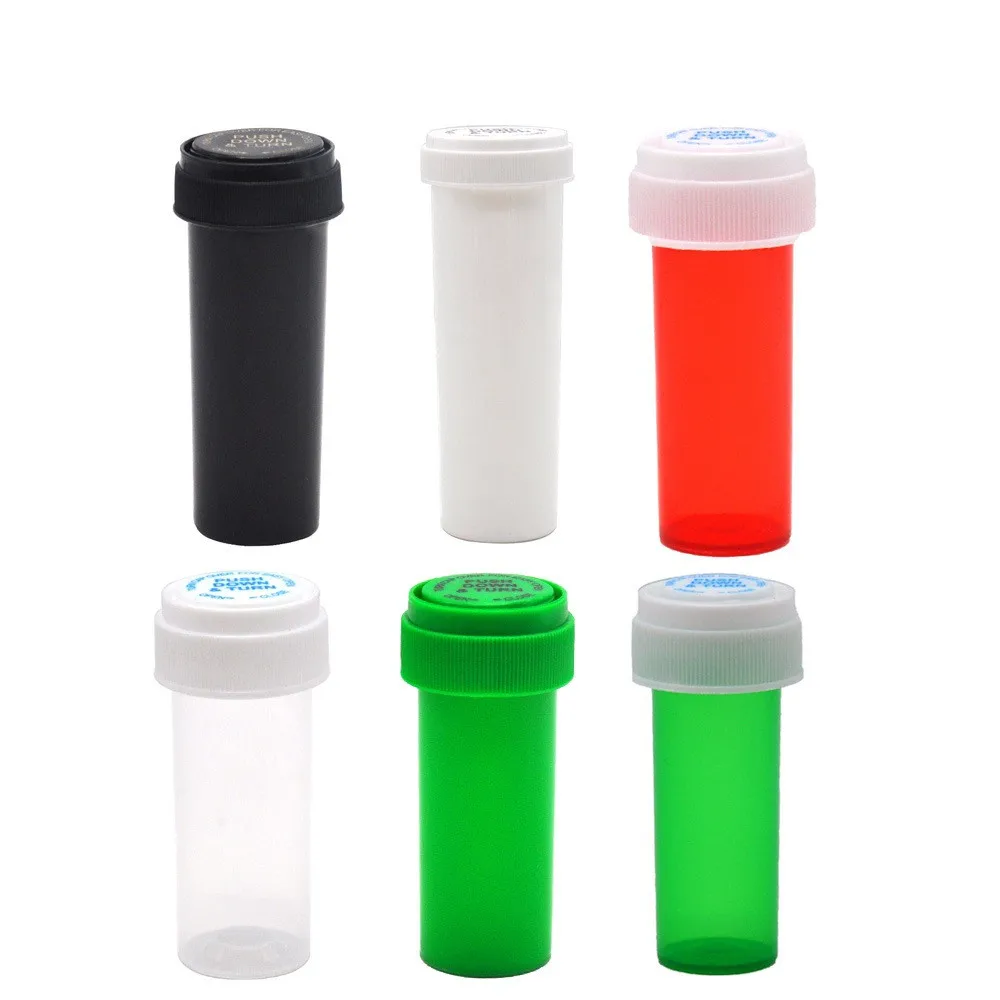 

52ML Vial Container Weed Smoking Storage Stash Jar Pill Bottle Case Herb Box Container