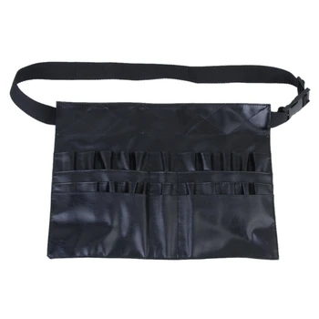 

PVC Professional Cosmetic Makeup Brush Apron Bag Artist Belt Strap Holder