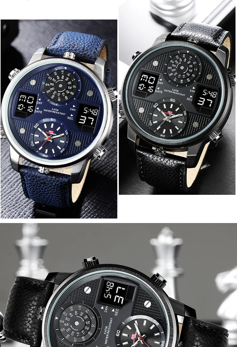 2021 New Fashion Brand Mens Watches Waterproof Sport Watch Men Electronic Timing Wrist Watches Clock Relogio Masculino 720