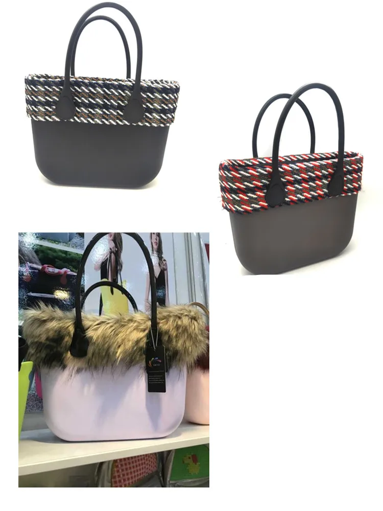 on bag look three