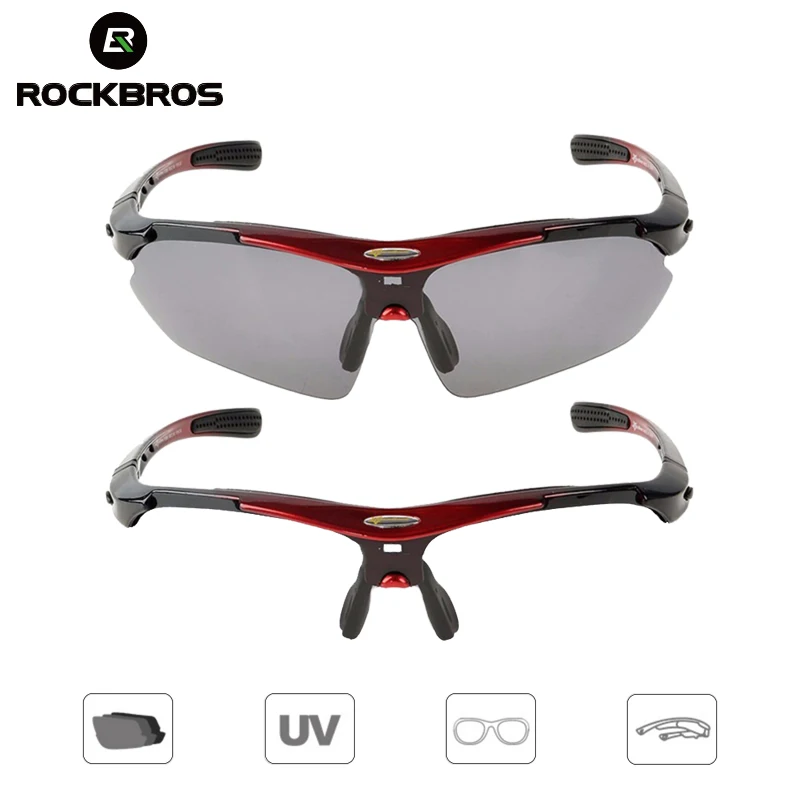 ROCKBROS велосипедные солнцезащитные очки фотохромные велосипедные очки поляризационные очки для мужчин и женщин уличные UV400 MTB велосипед дорожный