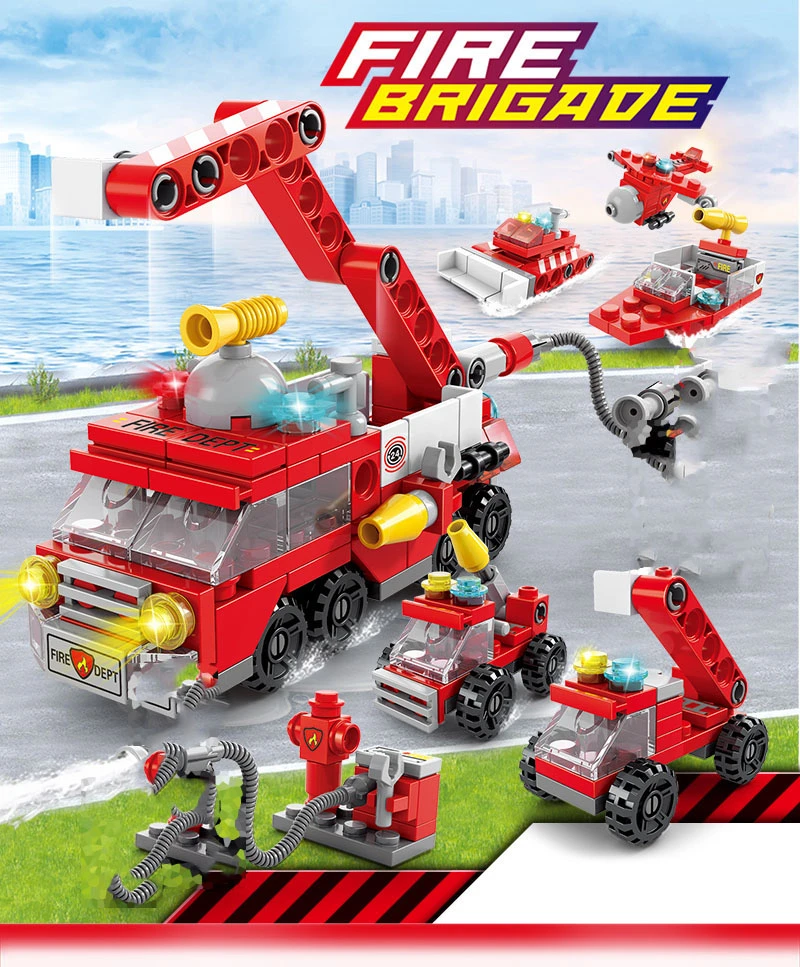 Children's Toys Building Blocks Friends Blocks Boys Girls Bricks Car Aircraft Excavator Crane City Building Engineering Vehicle (25)